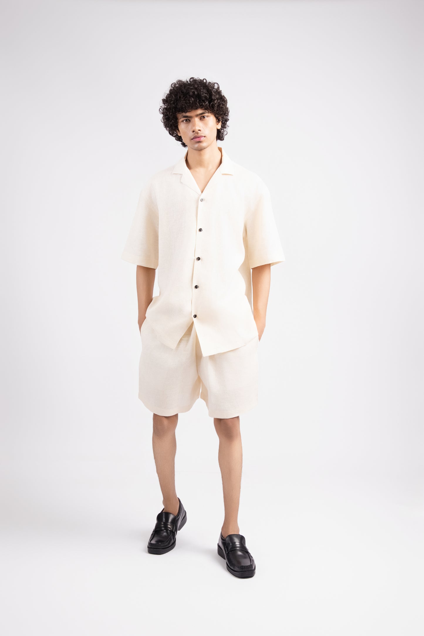 Linen Shirt - Cream