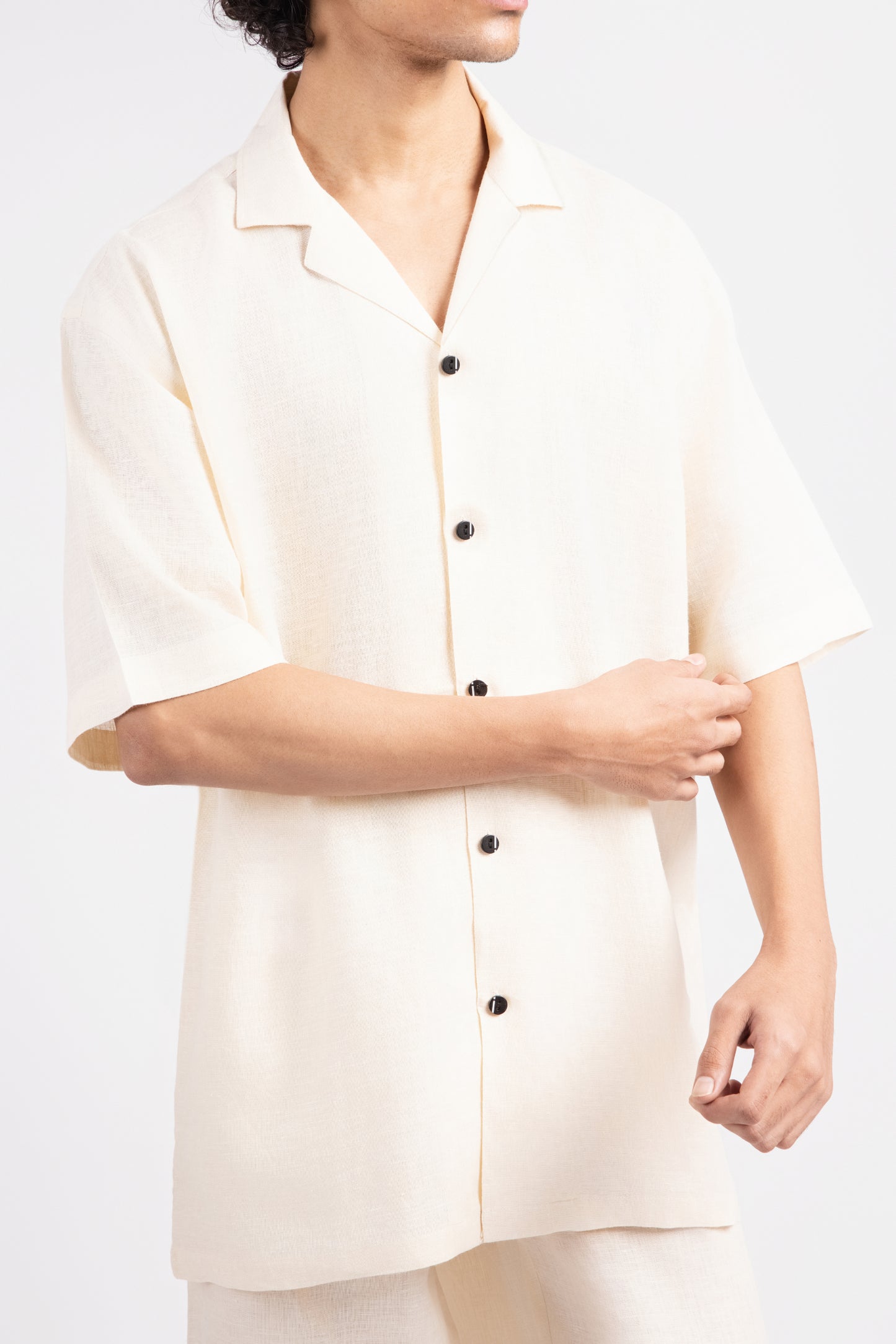 Linen Shirt - Cream