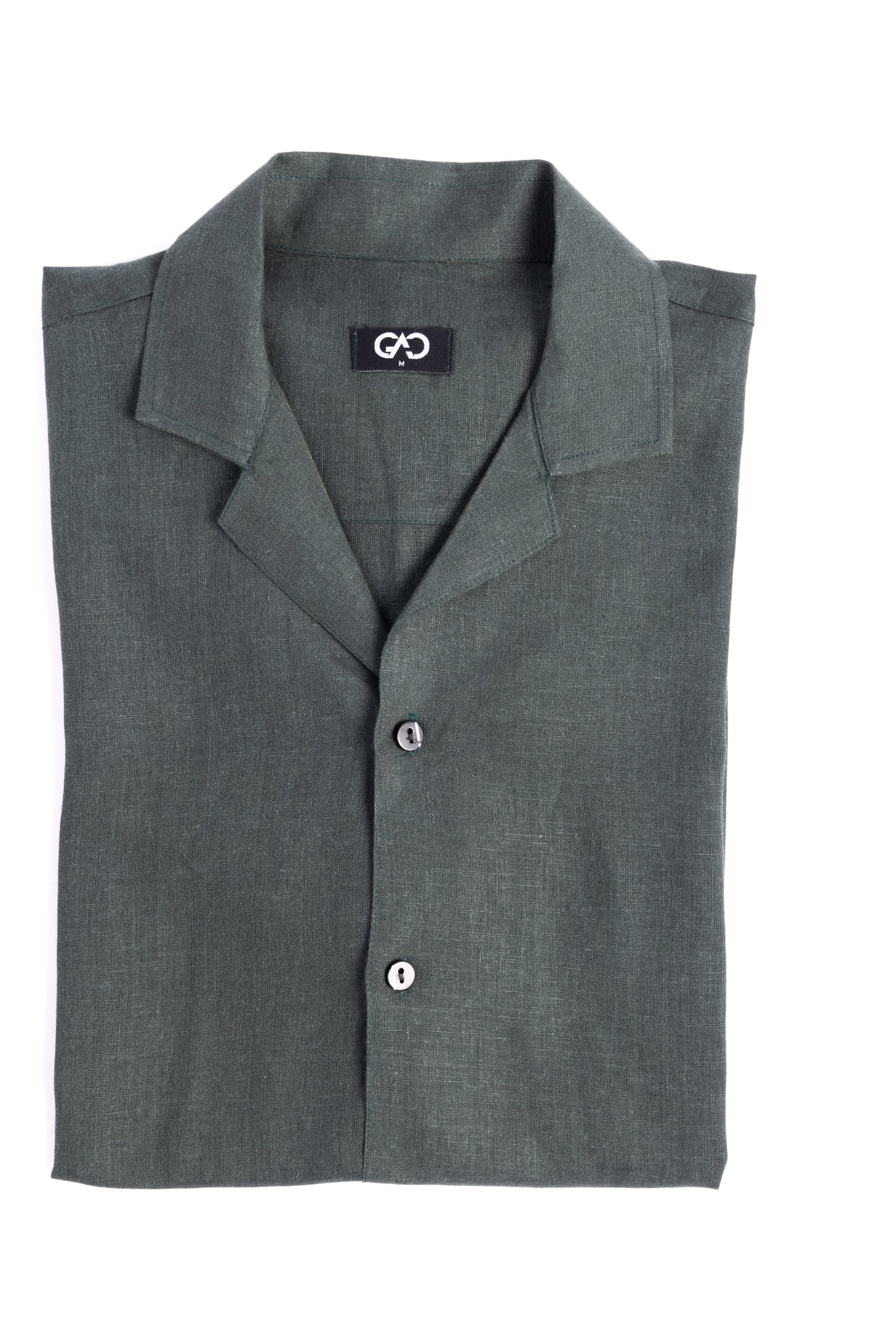 Linen Shirt - Evergreen