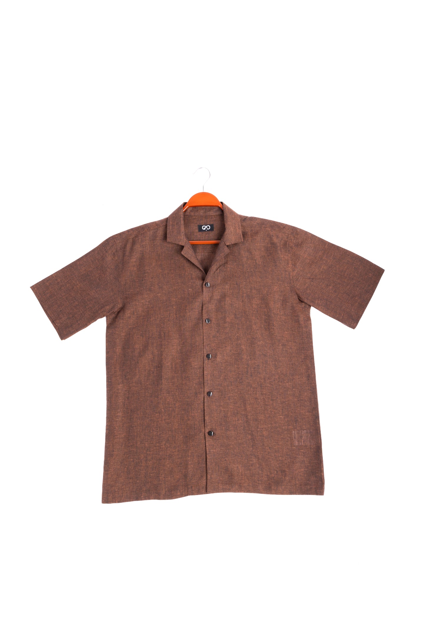 Linen Shirt - Chestnut