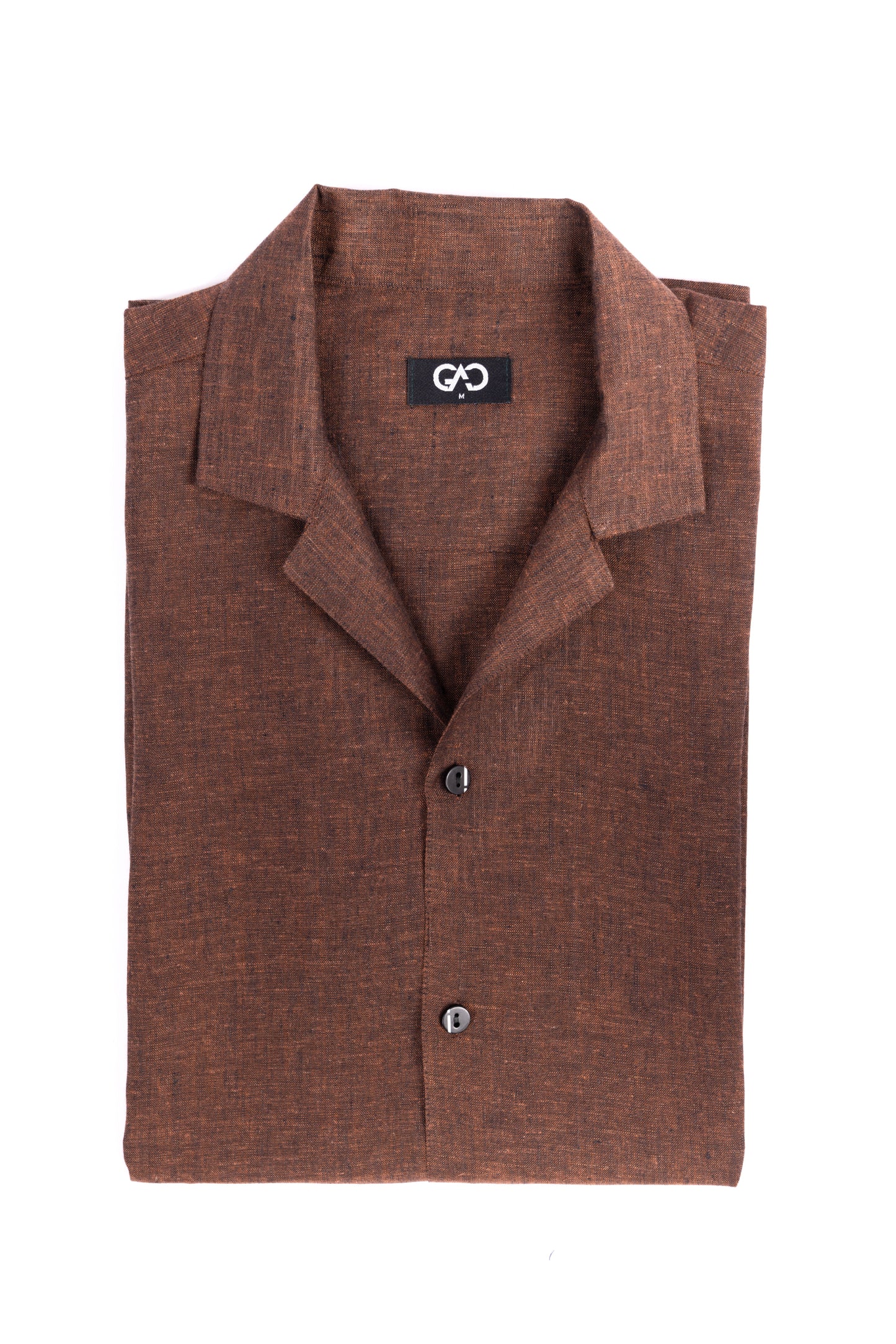 Linen Shirt - Chestnut