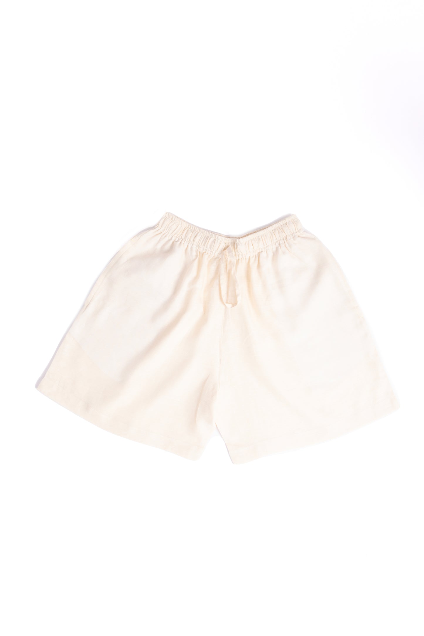 Linen Shorts - Cream