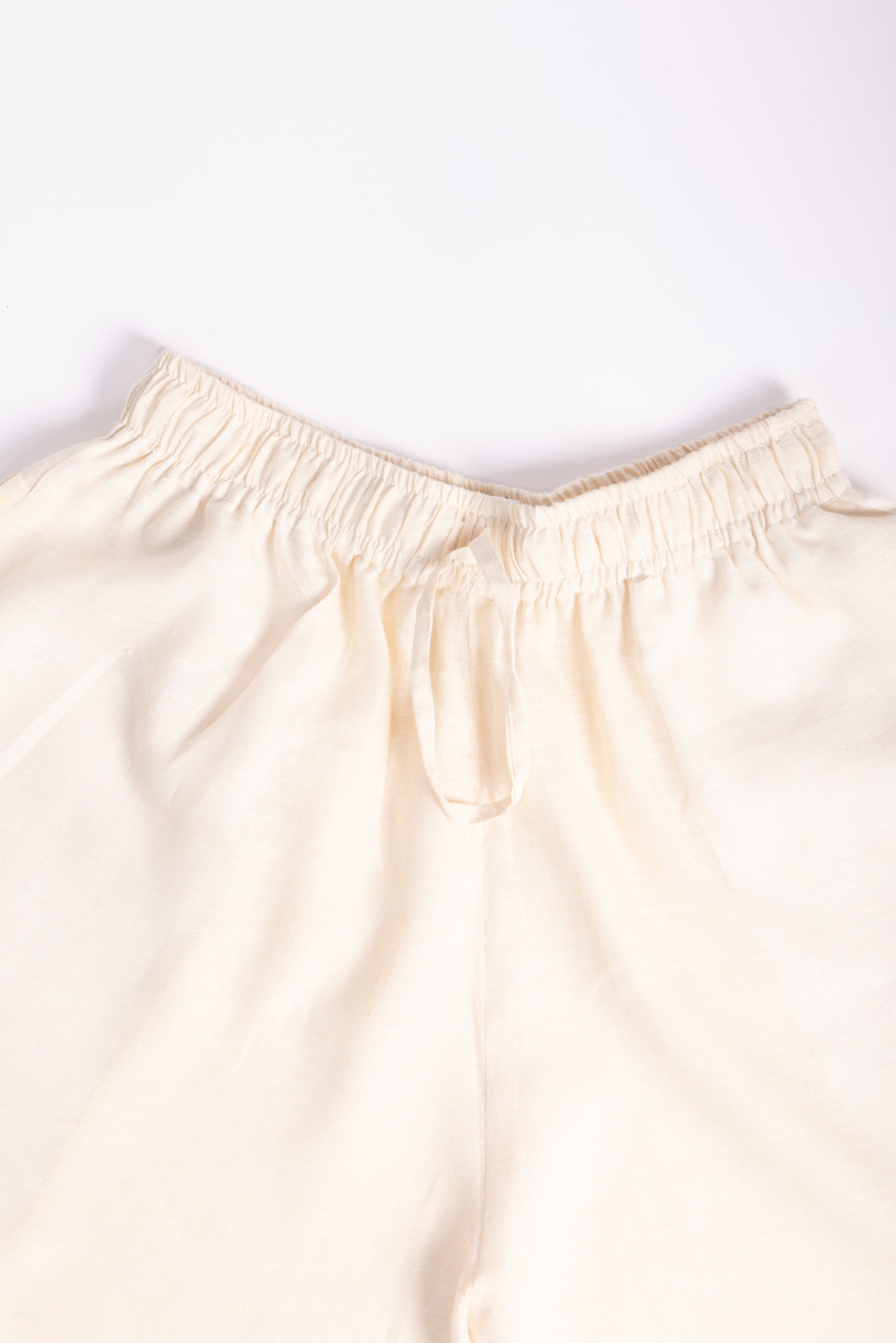 Linen Shorts - Cream