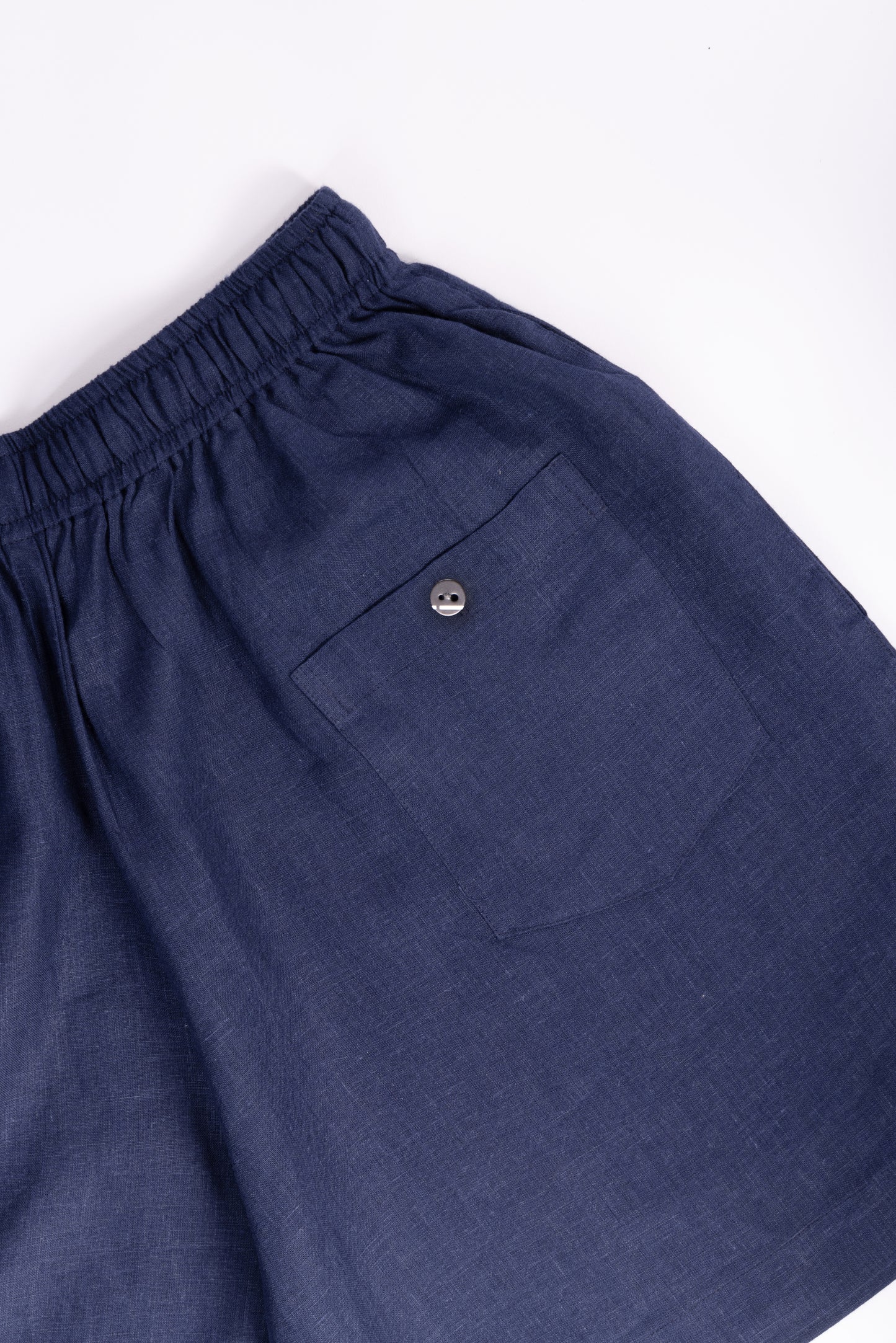 Linen Co-ord Set - Navy