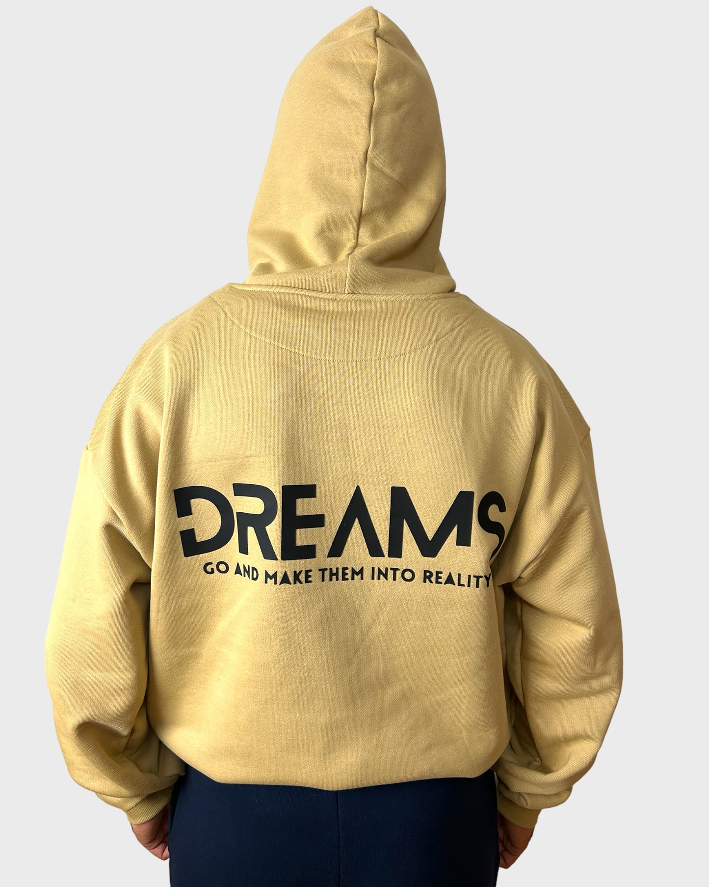 DREAMS HOODIE IN BEIGE