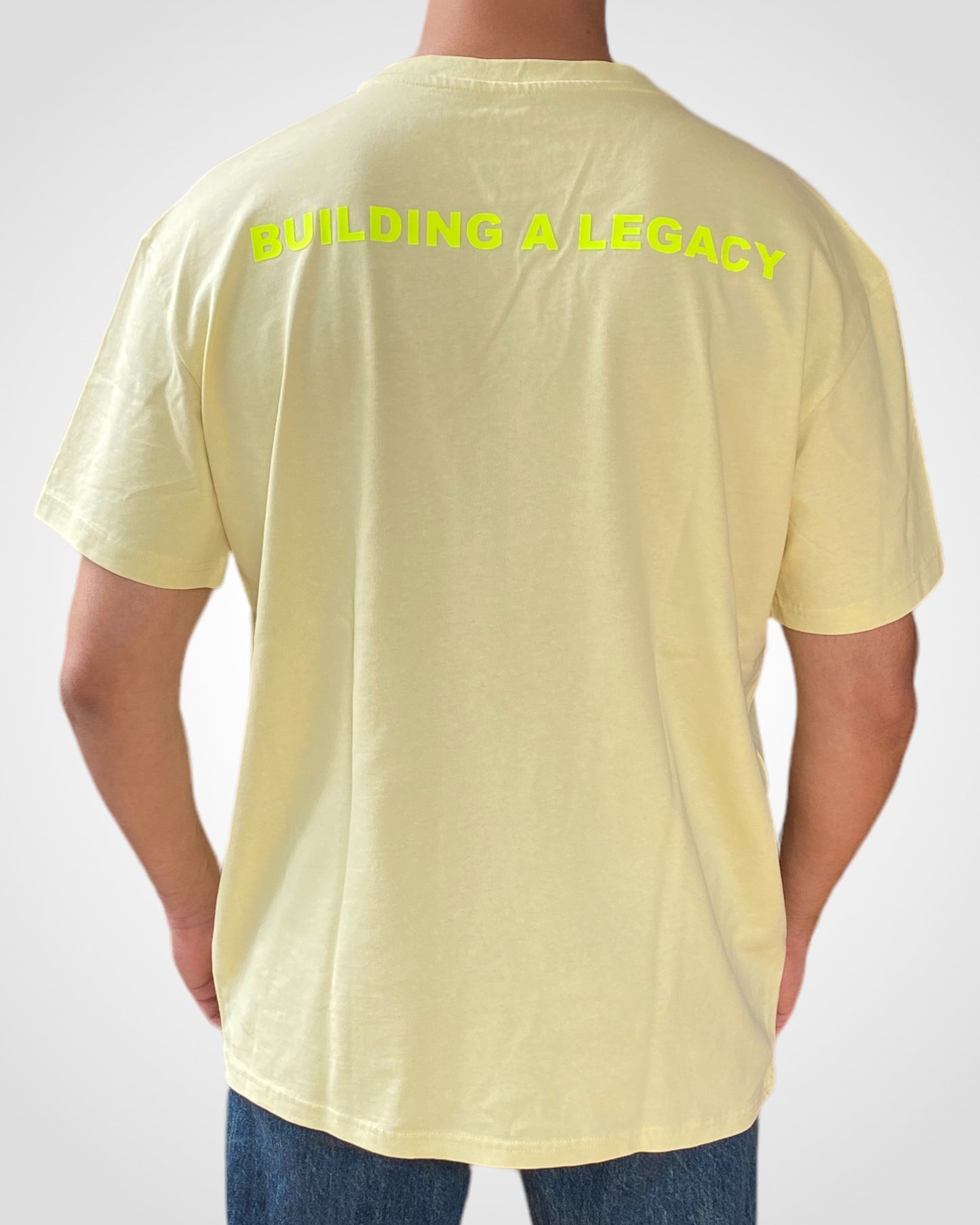 Legacy Heavy T-shirt In Soft Yellow