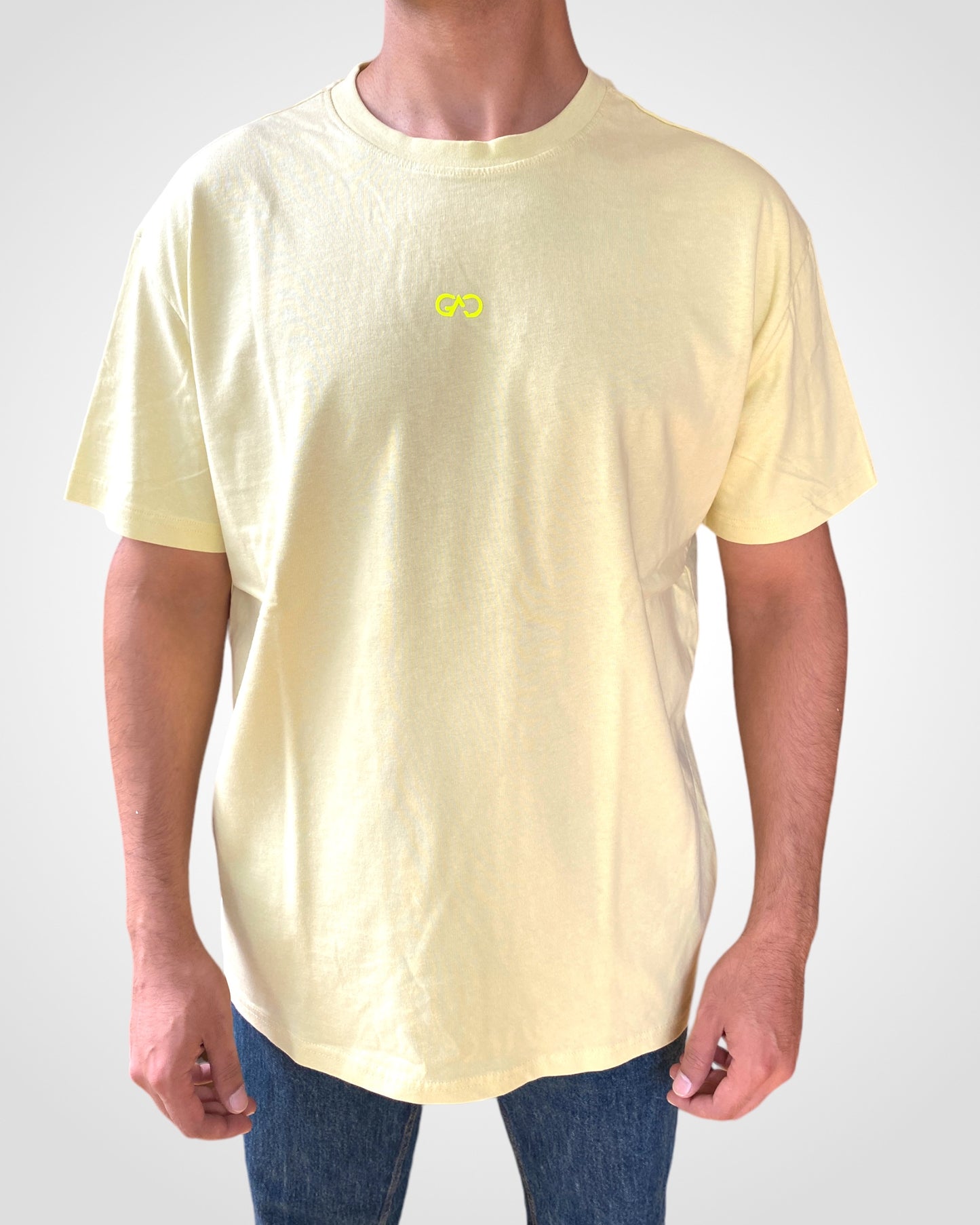 Legacy Heavy T-shirt In Soft Yellow