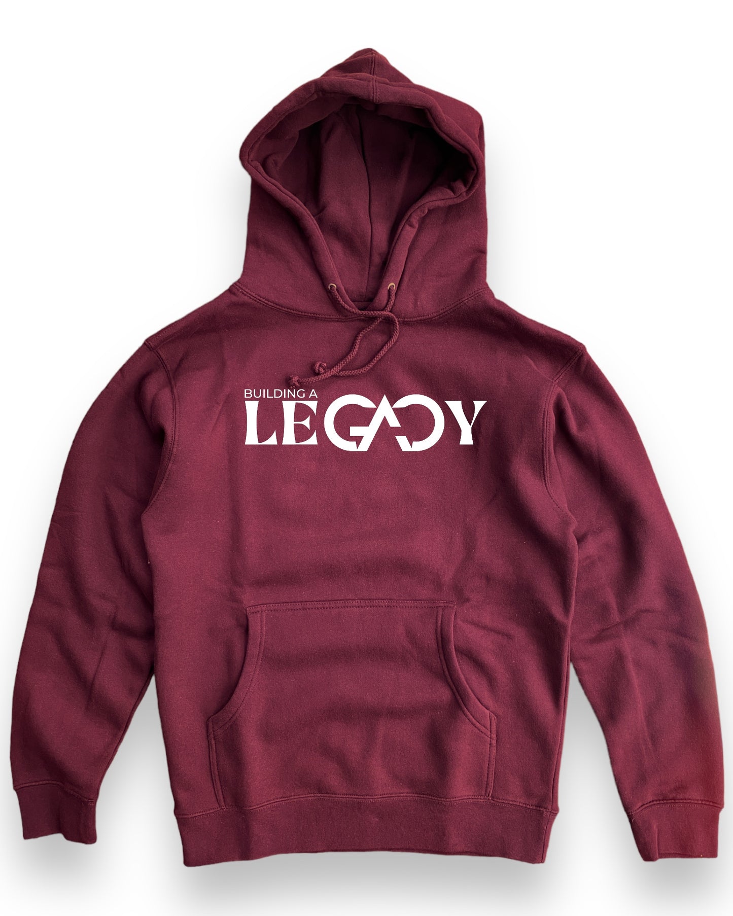 LEGACY HOODIE IN MAROON