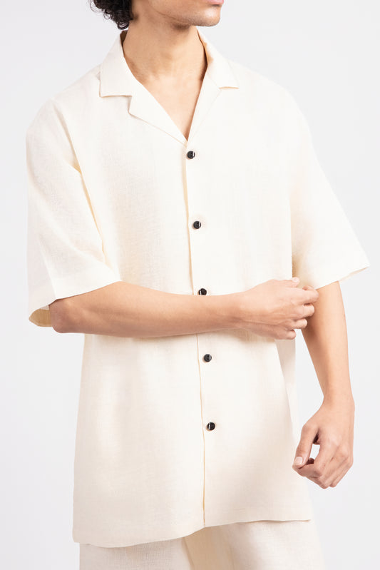 Linen Shirt - Cream