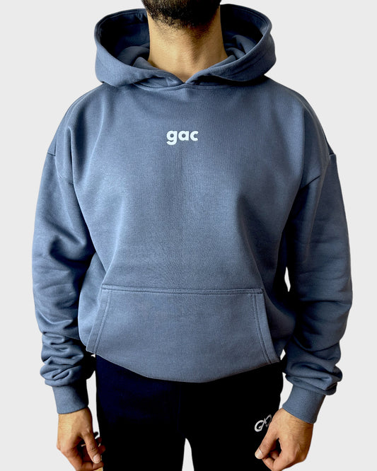 BREAKFREE HOODIE IN RETRO BLUE