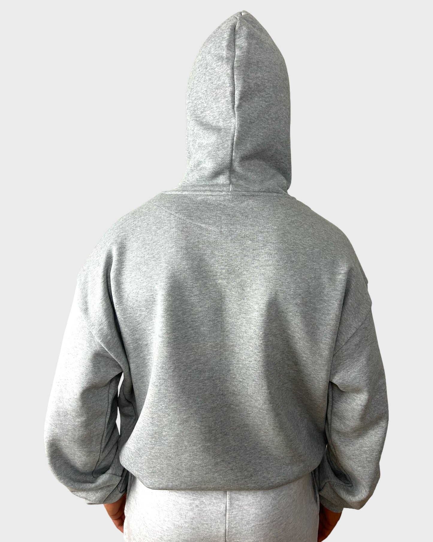 LEGACY HOODIE IN STONE GREY