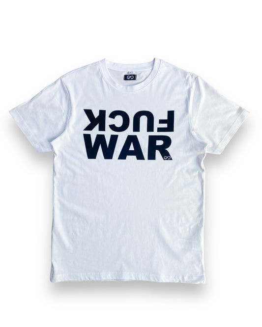 F*** WAR TSHIRT IN WHITE