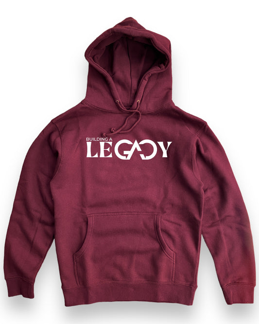 LEGACY HOODIE IN MAROON
